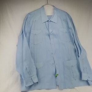 Men's Linen Cubavera Shirt
